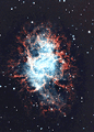 crab nebula: optical view